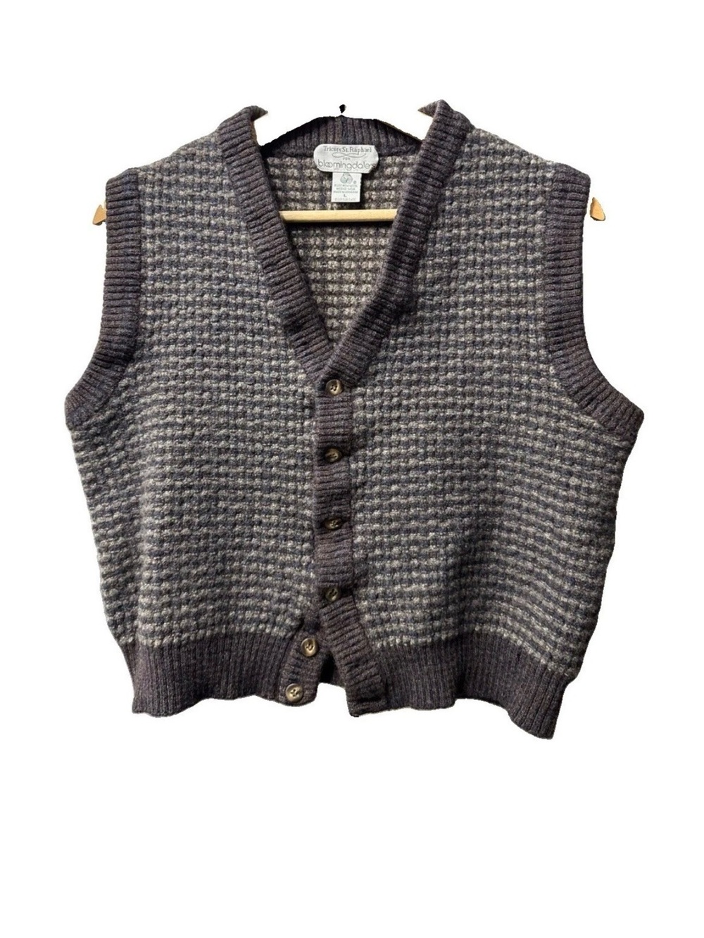 Vintage Tricots St Raphael Large Sweater Vest